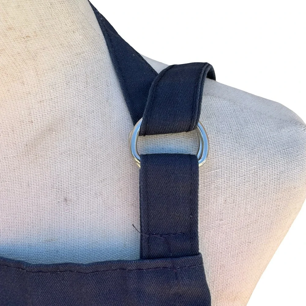 National Postal Mail Handlers Union Local 303 Navy Canvas Work Apron Pockets